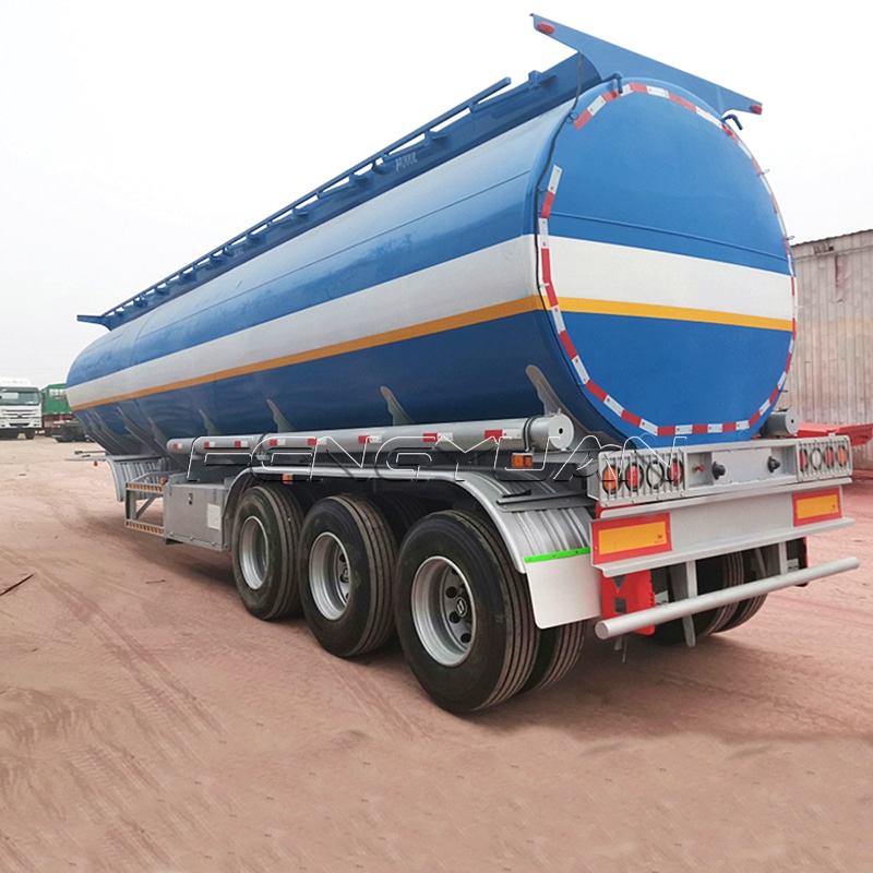 Fuel Tanker Semi Trailer With Suspension