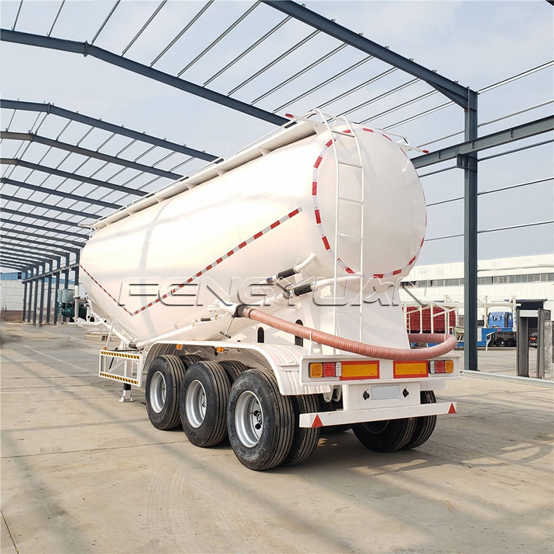 Dry Bulk Cement Powder Tanker Semi Trailer